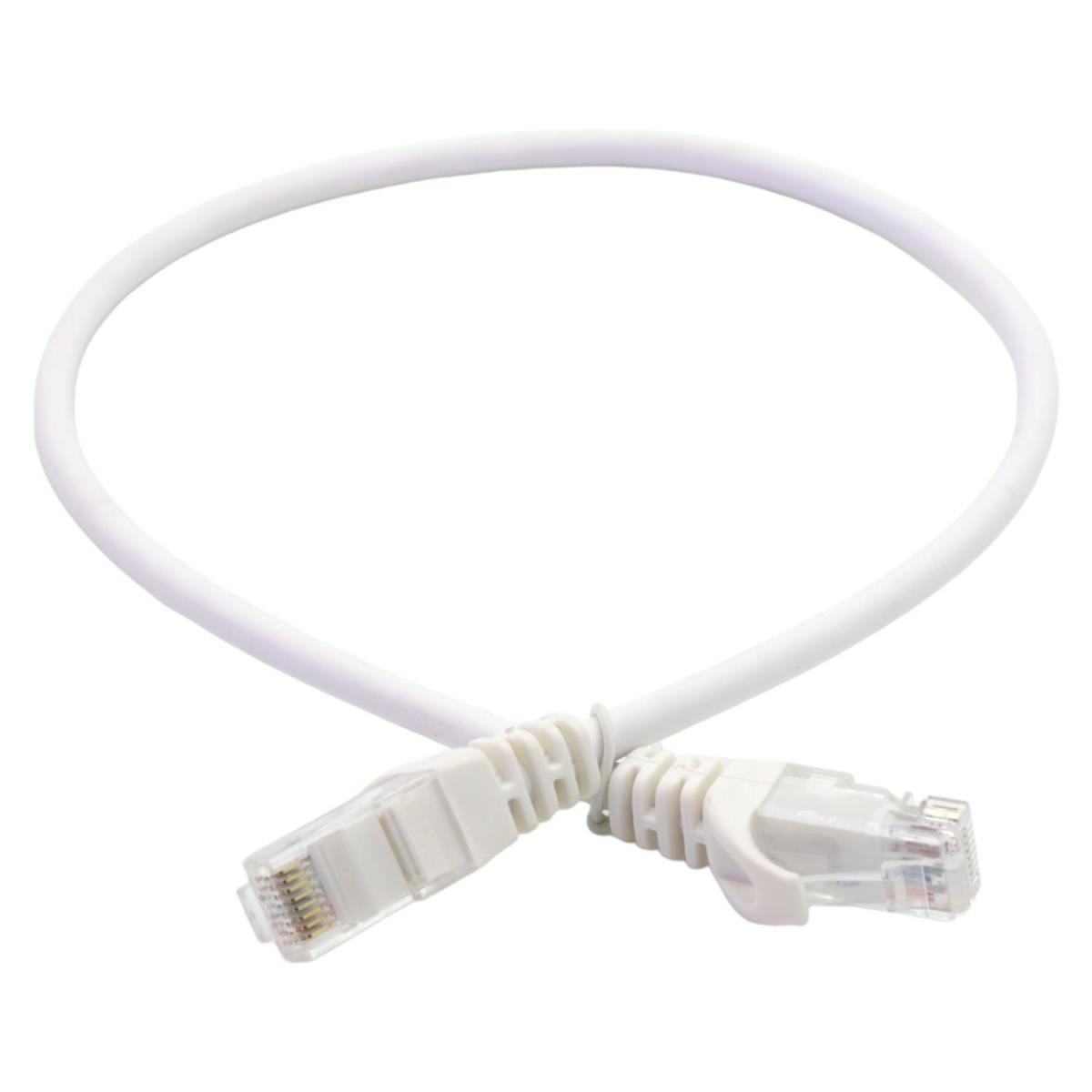 Ojc 0,50 Mt Cat6 Utp Lszh Patch Cord Beyaz
