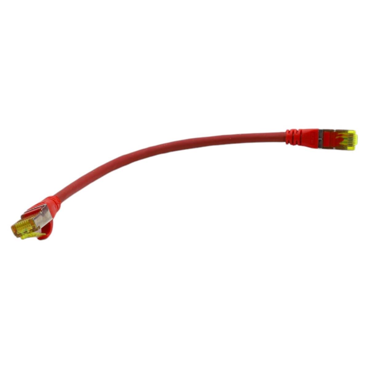 Digitus Cat6A S-Ftp Patch Cord 0,25 Mt K�rm�z� (10'Lu Paket)