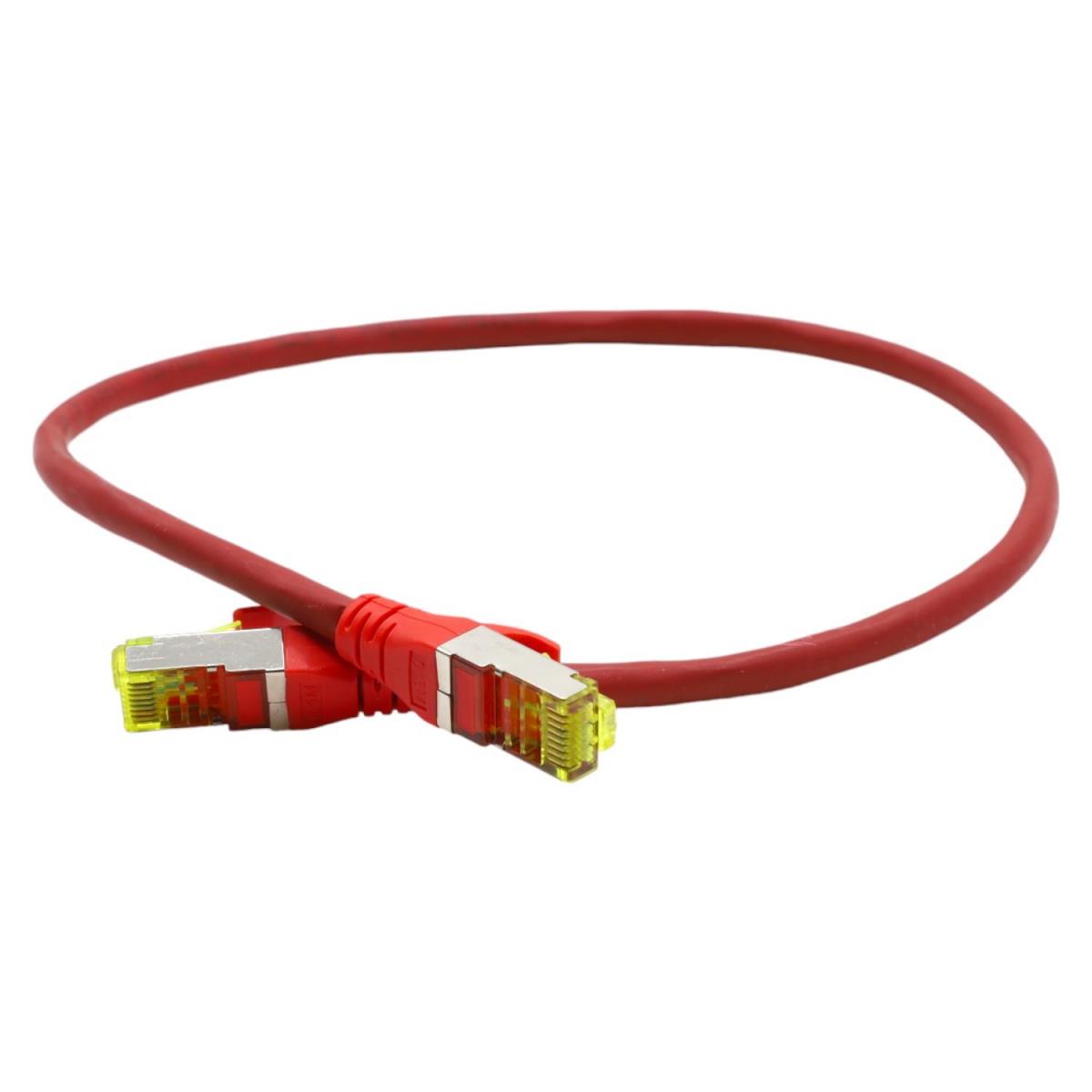 Digitus Cat6A S-Ftp Patch Cord 0,50 Mt K�rm�z� (10'Lu Paket)