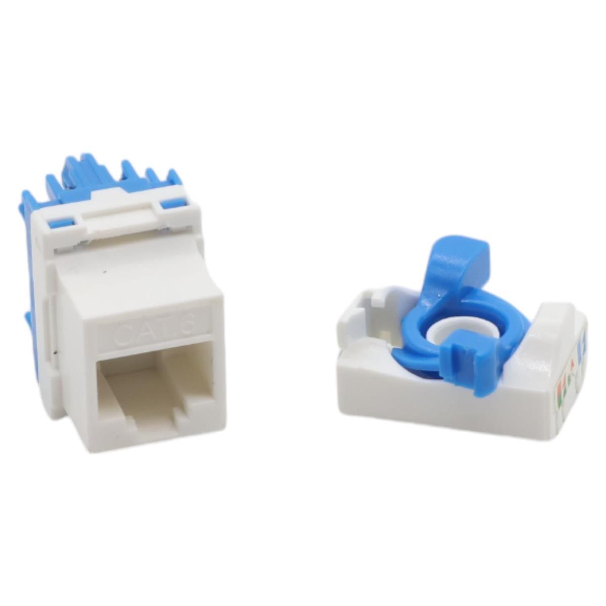 Ojc Keystone Jack Utp Cat6 180 D �evirmeli (10'Lu Paket)