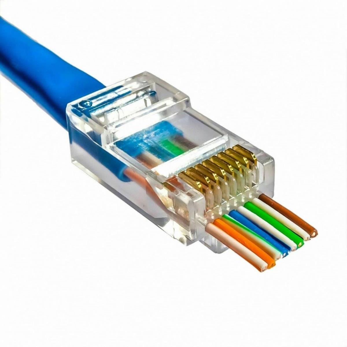Ojc Konnekt�r Rj45 Cat6 100'Lu Paket