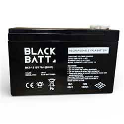 Black Batt 12V 7Ah Bak�ms�z Kuru Tip Agm Vrla Ak�