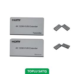 Viges BC-ODS 120KVM 4K 120 Metre HDMI USB Kvm Extender