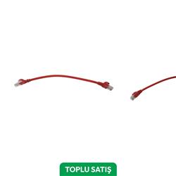 Viges BC-ODS Cat6 Utp Lszh Patch Cord 0,20 Mt. K�rm�z� ( 30 Adet )