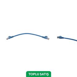Viges BC-ODS Cat6 Utp Lszh Patch Cord 0,20 Mt. Mavi ( 30 Adet )