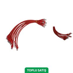 Viges BC-ODS Cat6 Utp Lszh Patch Cord 0,30 Mt. K�rm�z� ( 30 Adet )