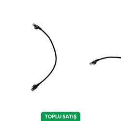 Viges BC-ODS Cat6 Utp Lszh Patch Cord 0,30 Mt. Siyah ( 30 Adet )