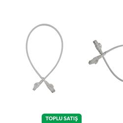 Viges BC-ODS Cat6 Utp Lszh Patch Cord 0,50 Mt. Beyaz ( 30 Adet )