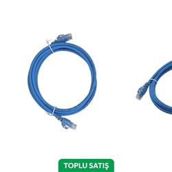 Viges BC-ODS Cat6 Utp Lszh Patch Cord 2 Mt. Mavi ( 20 Adet )