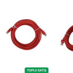 Viges BC-ODS Cat6 Utp Lszh Patch Cord 5 Mt. K�rm�z� ( 10 Adet )