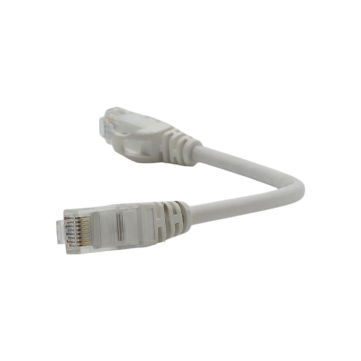 Ojc 0,20 Mt Lszh Cat6 Utp Patch Cord Beyaz (10'Lu Paket)