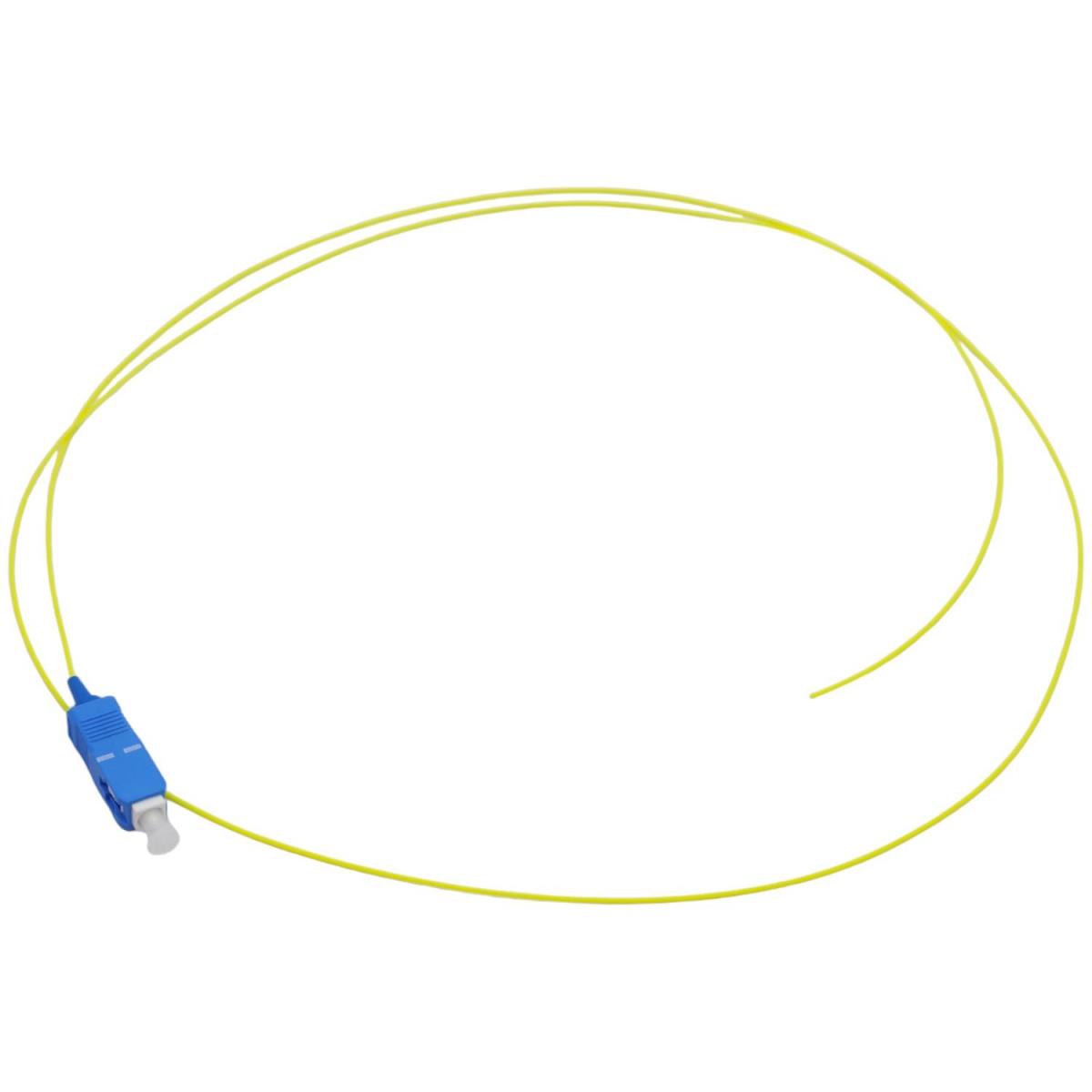 HCS Pigtail Sc Sm 9/125 1 Mt Yellow(6'l� Paket)