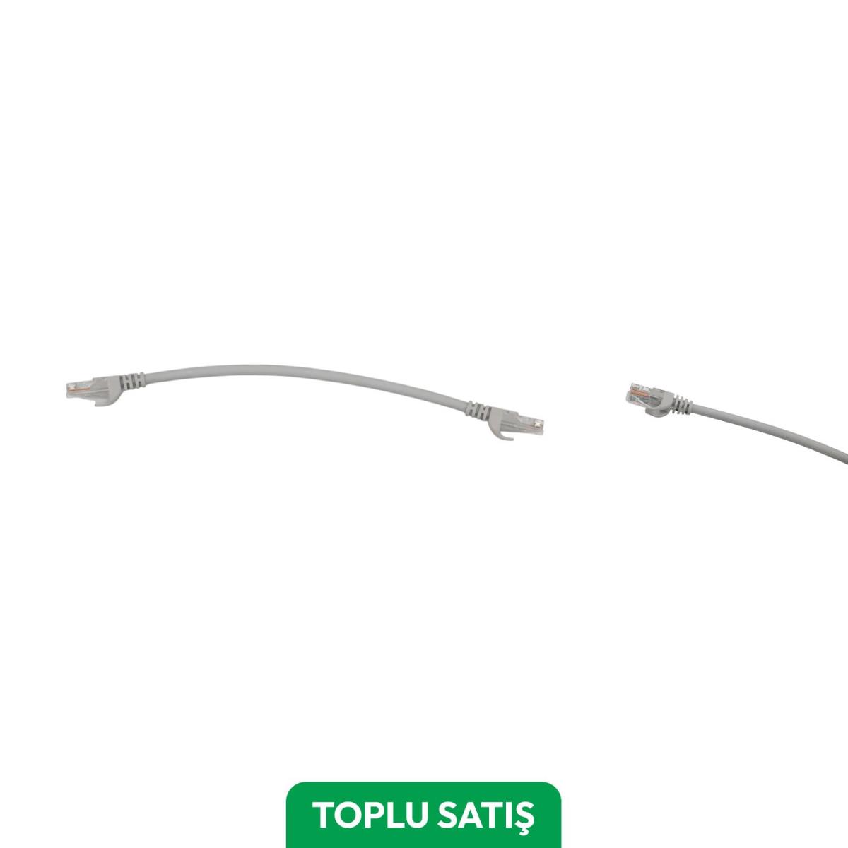 Viges BC-ODS Cat6 Utp Lszh Patch Cord 0,20 Mt. Gri ( 30 Adet )