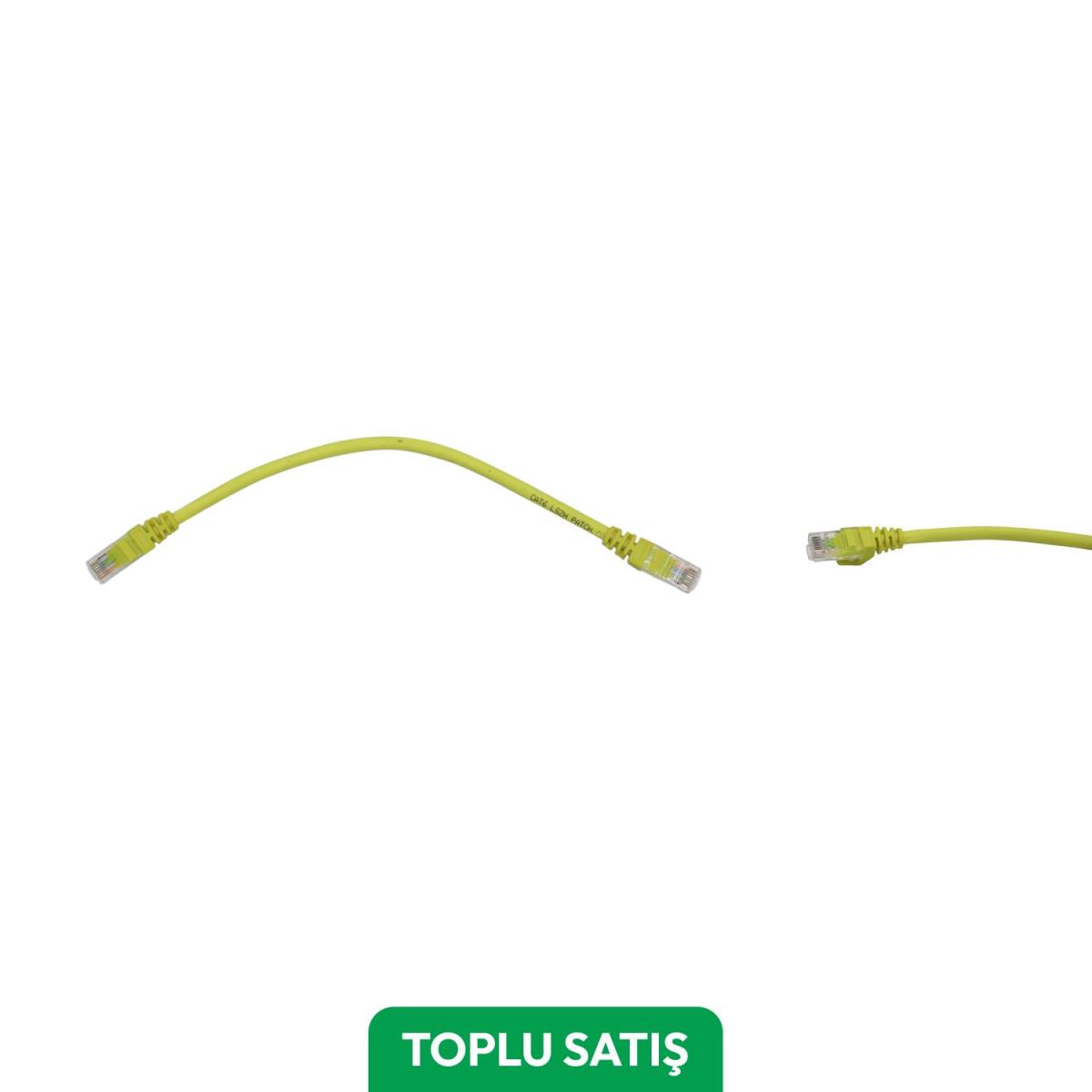 Viges BC-ODS Cat6 Utp Lszh Patch Cord 0,20 Mt. Sar� ( 30 Adet )