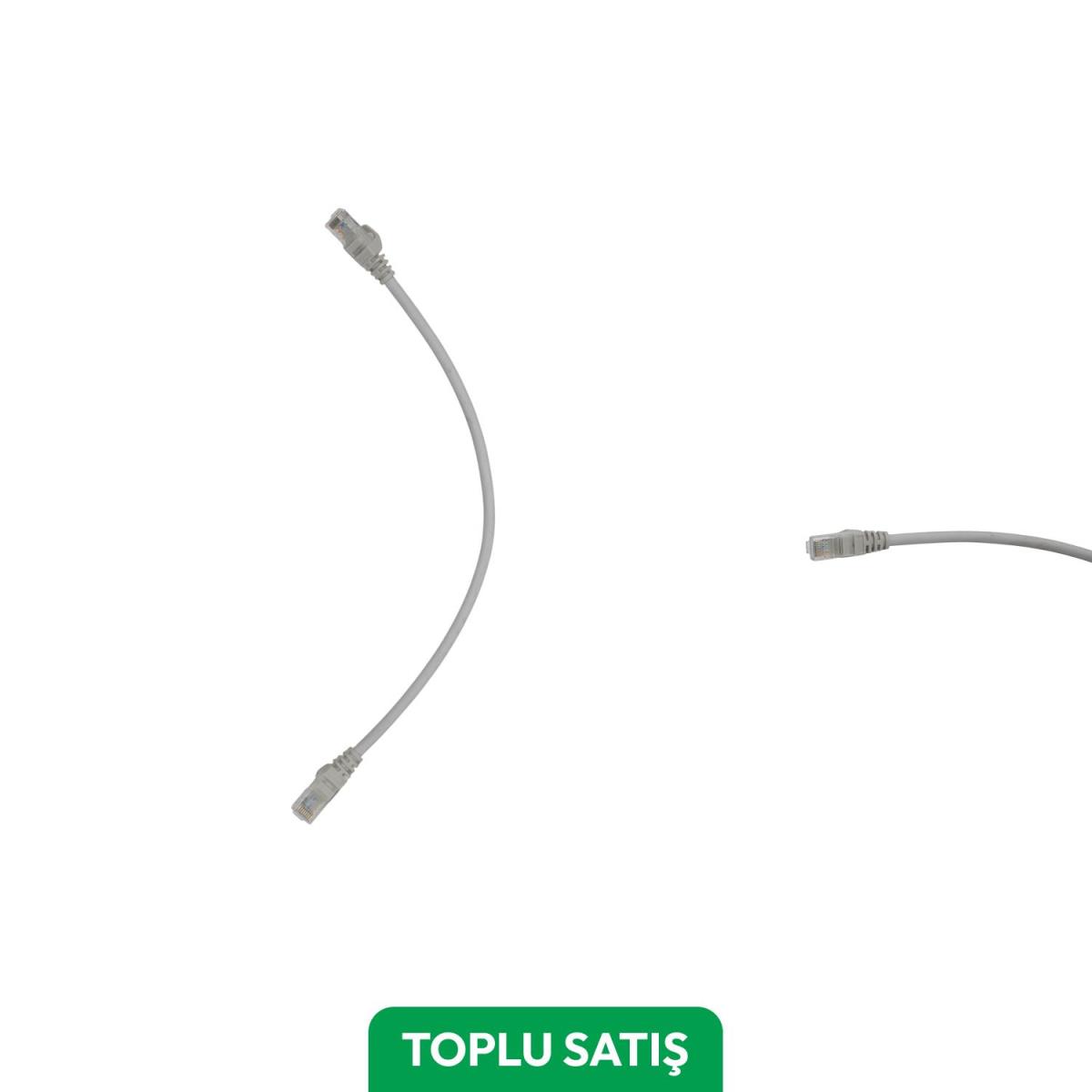 Viges BC-ODS Cat6 Utp Lszh Patch Cord 0,30 Mt. Gri ( 30 Adet )