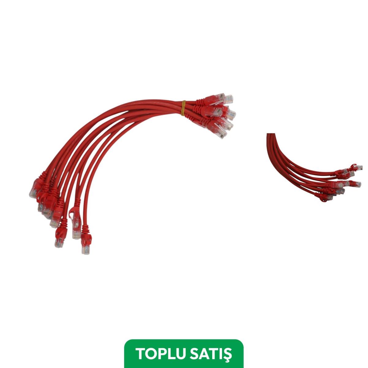 Viges BC-ODS Cat6 Utp Lszh Patch Cord 0,30 Mt. K�rm�z� ( 30 Adet )