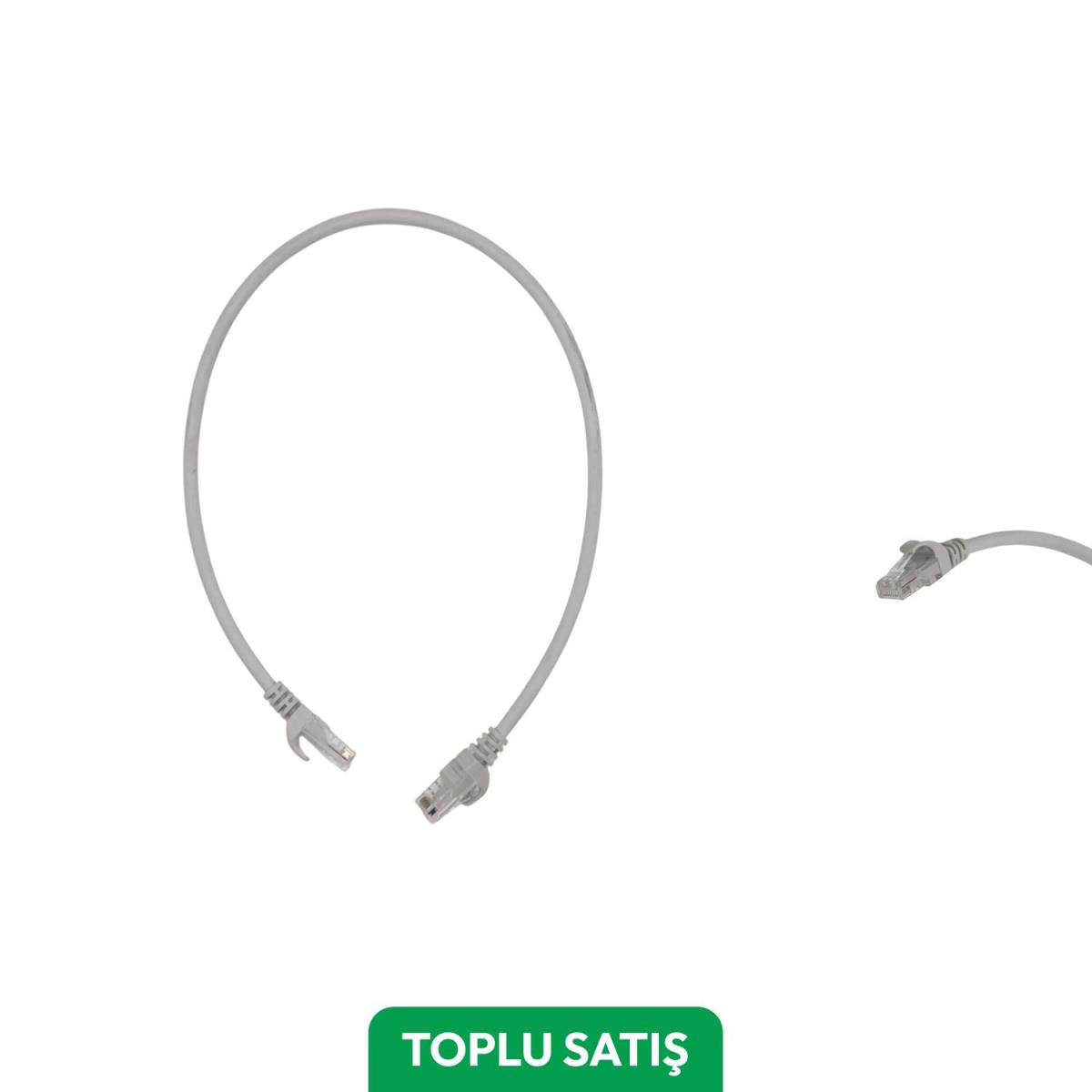 Viges BC-ODS Cat6 Utp Lszh Patch Cord 0,50 Mt. Gri ( 30 Adet )