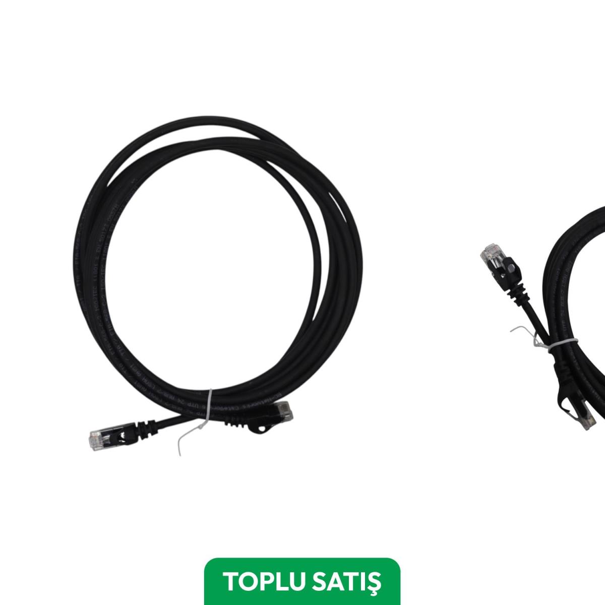 Viges BC-ODS Cat6 Utp Lszh Patch Cord 2 Mt. Siyah ( 20 Adet )