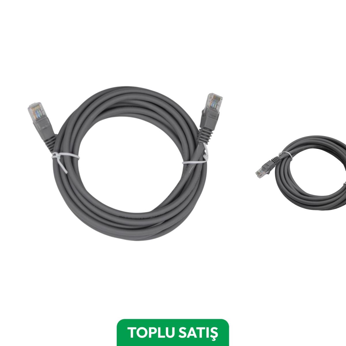 Viges BC-ODS Cat6 Utp Lszh Patch Cord 3 Mt. Gri ( 20 Adet )