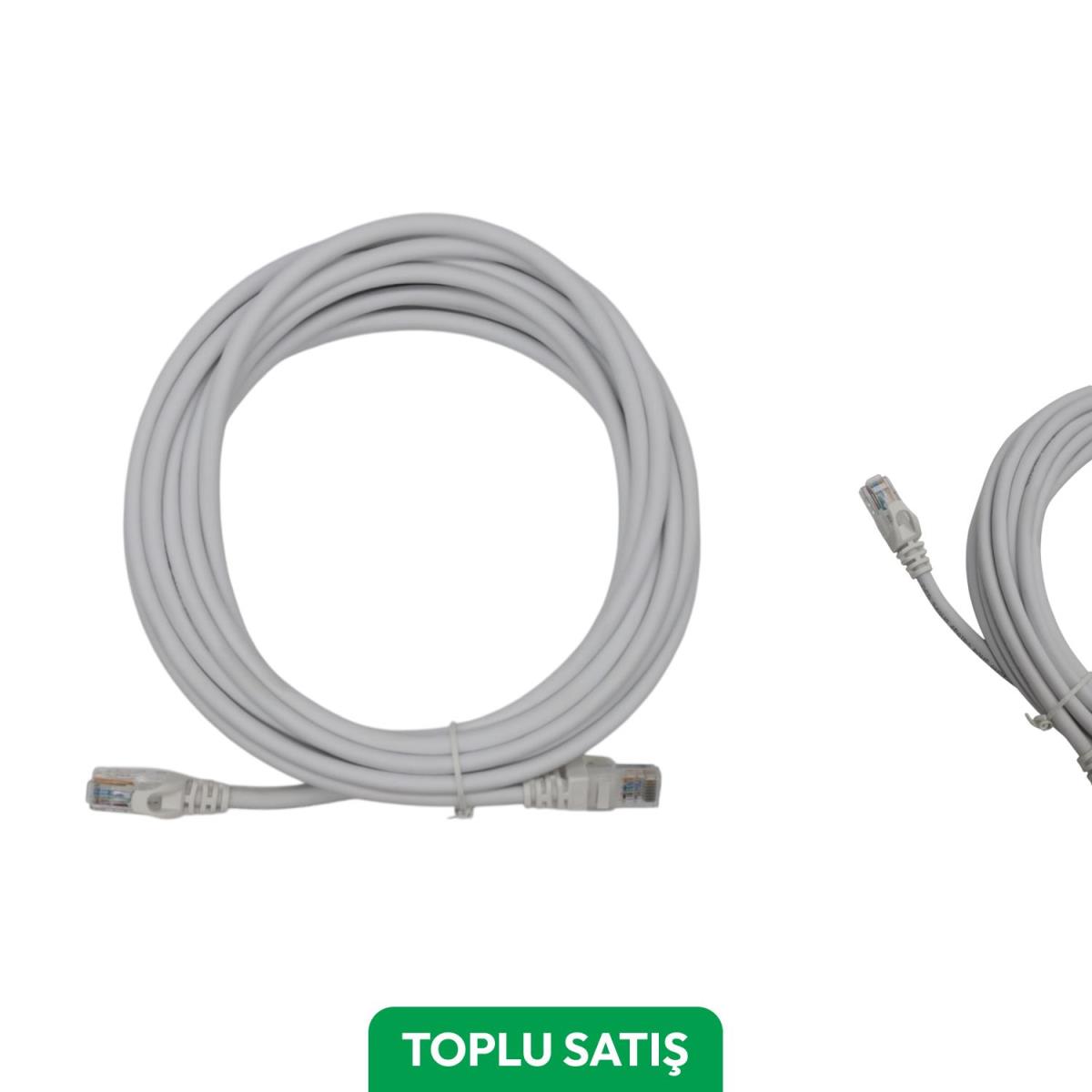 Viges BC-ODS Cat6 Utp Lszh Patch Cord 5 Mt. Beyaz ( 10 Adet )
