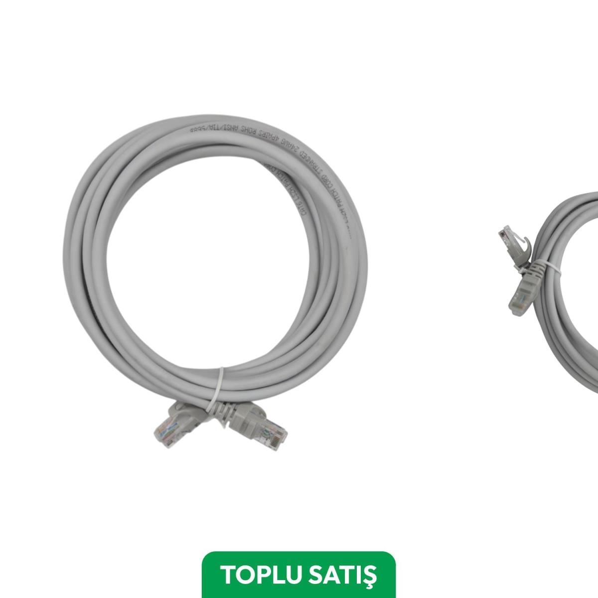 Viges BC-ODS Cat6 Utp Lszh Patch Cord 5 Mt. Gri ( 10 Adet )