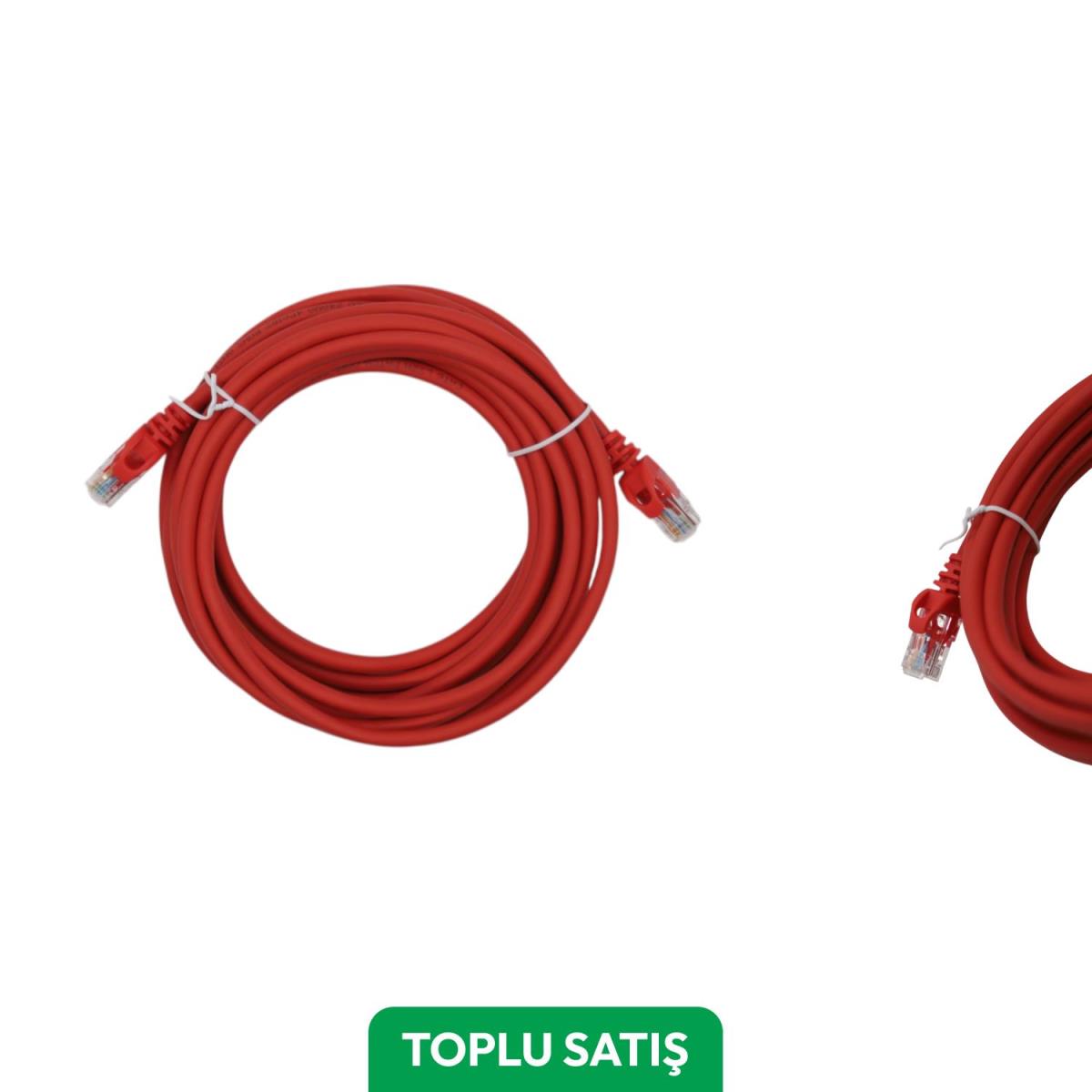 Viges BC-ODS Cat6 Utp Lszh Patch Cord 5 Mt. K�rm�z� ( 10 Adet )